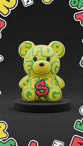 Bubble Letter Bear Squishy