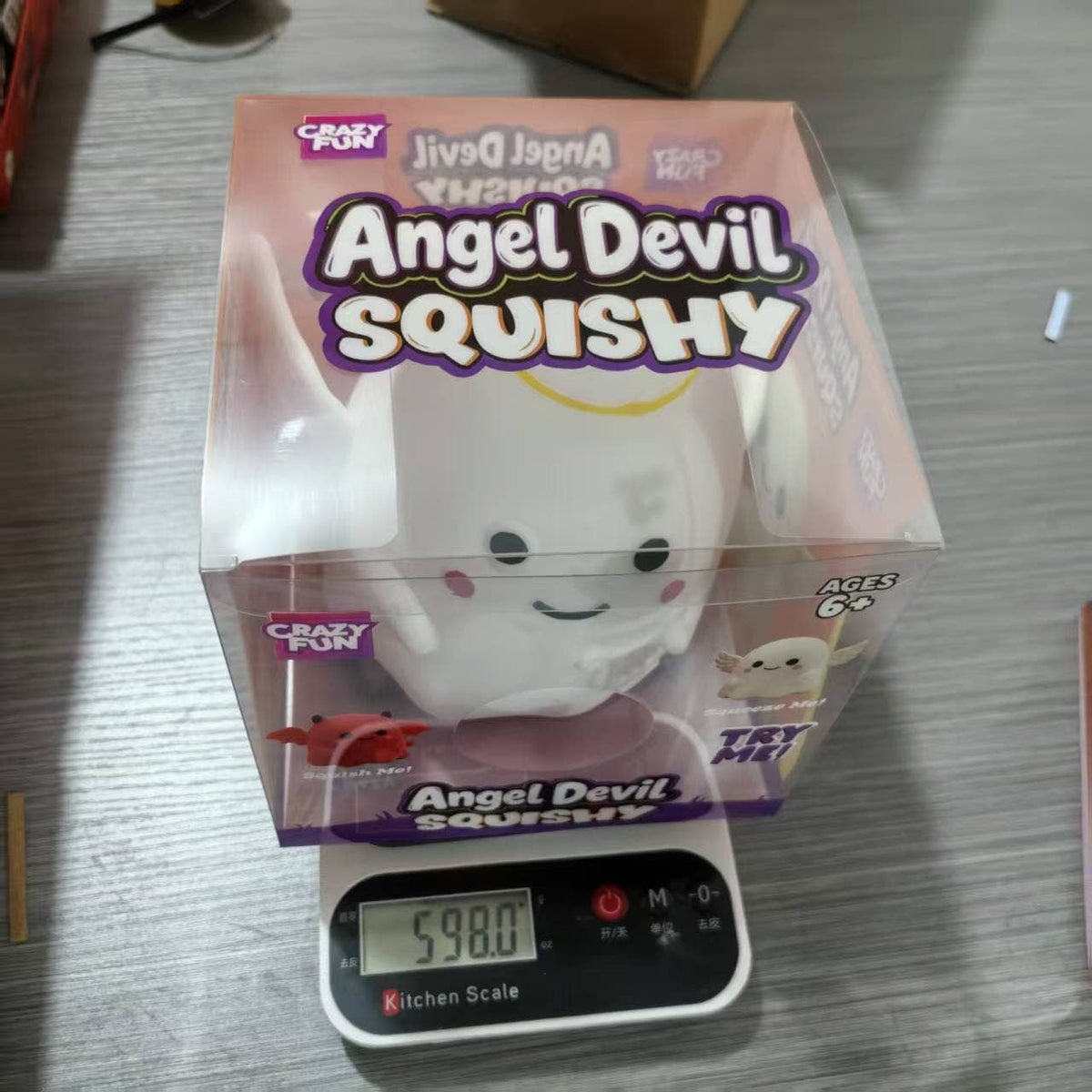 Angel or Devil Halloween Squish