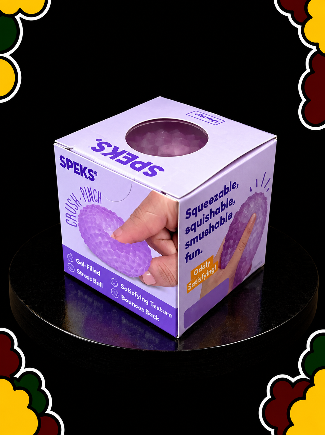 Speks Gump Surface Stress Ball Mist Fidget Toy